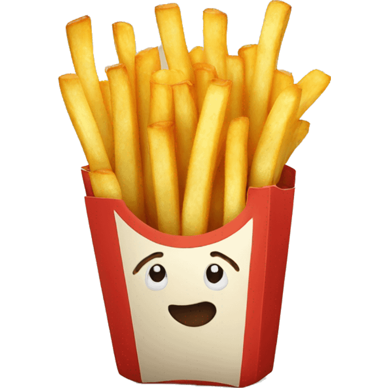 french fries emoji