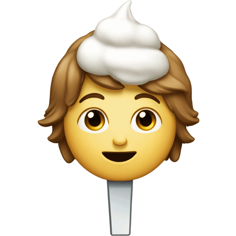 Erdmännchen isst Eis emoji