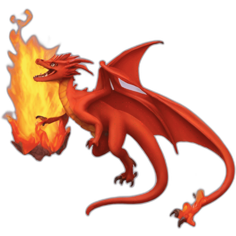 Dracaufeu emoji