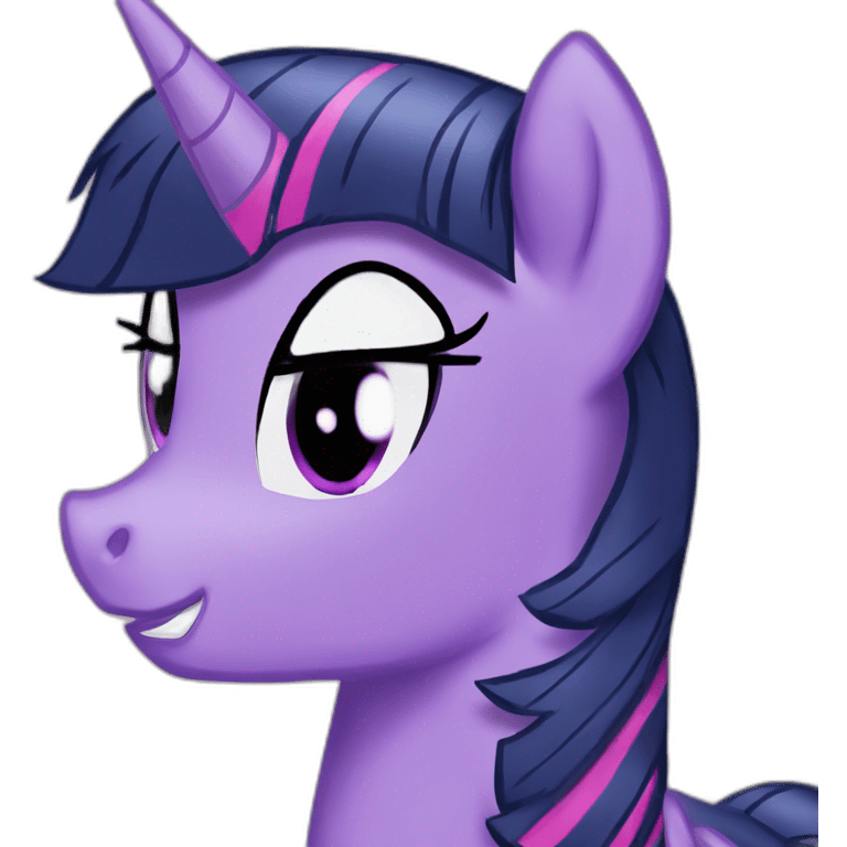 Twilight sparkle princess emoji