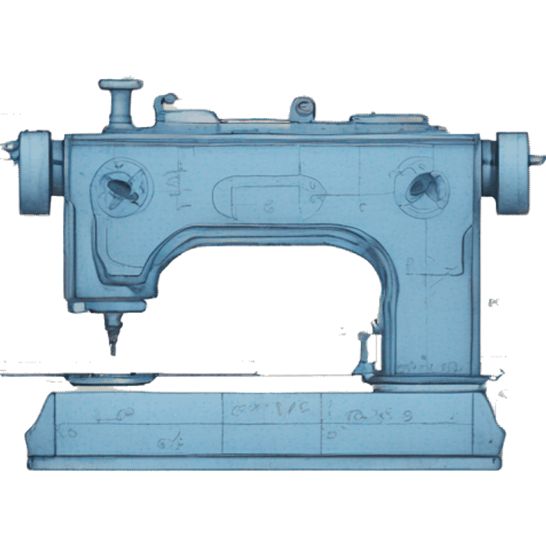 BLUEPRINT of machine emoji