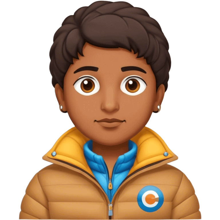 indian founder with a yc puffer jacket emoji