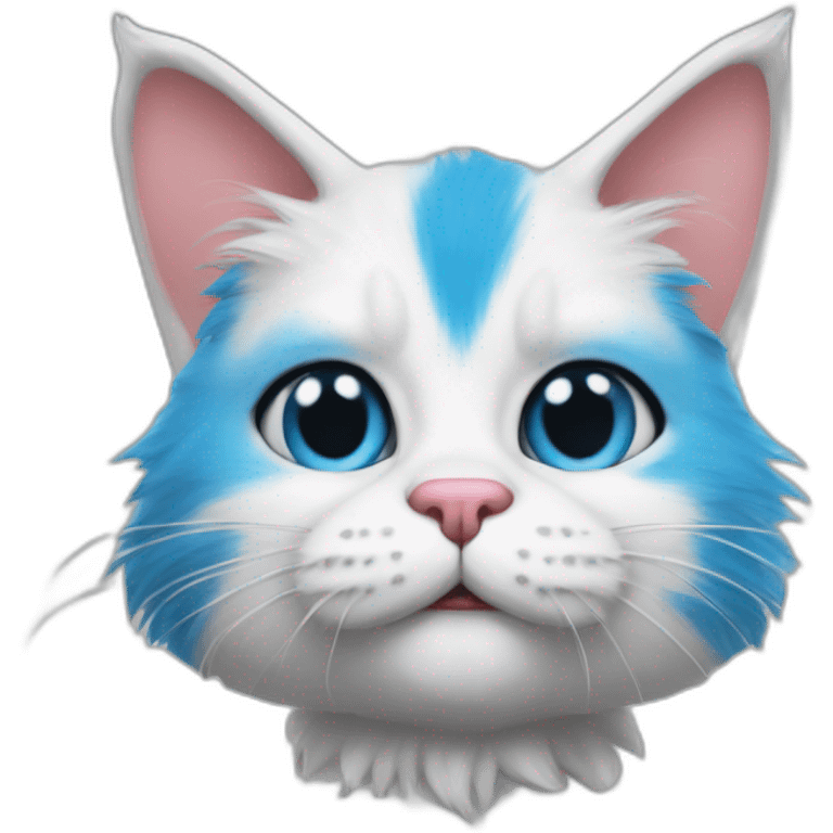 smurfcat we live we love we lie emoji