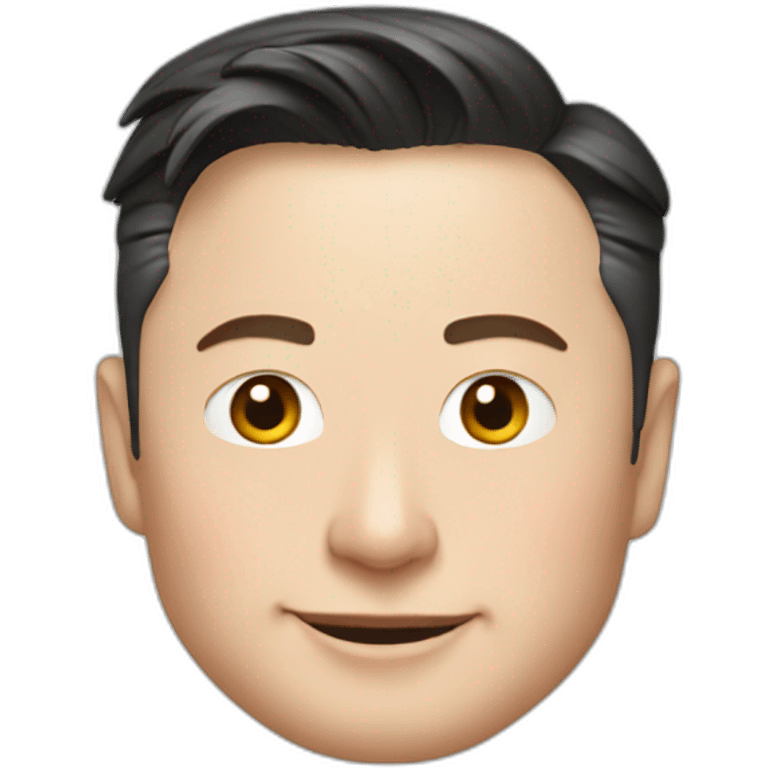 Elon Musk from China emoji