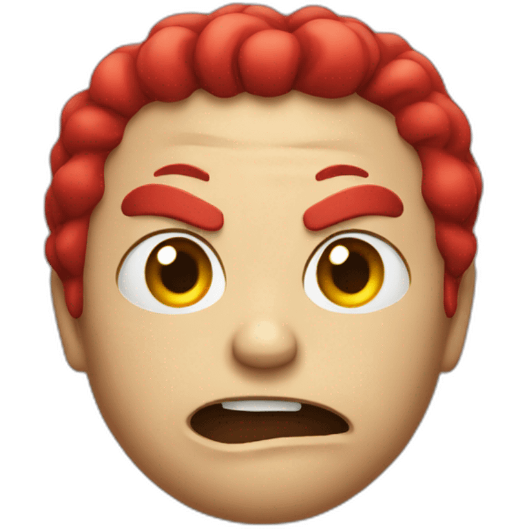 Angry emoji red emoji