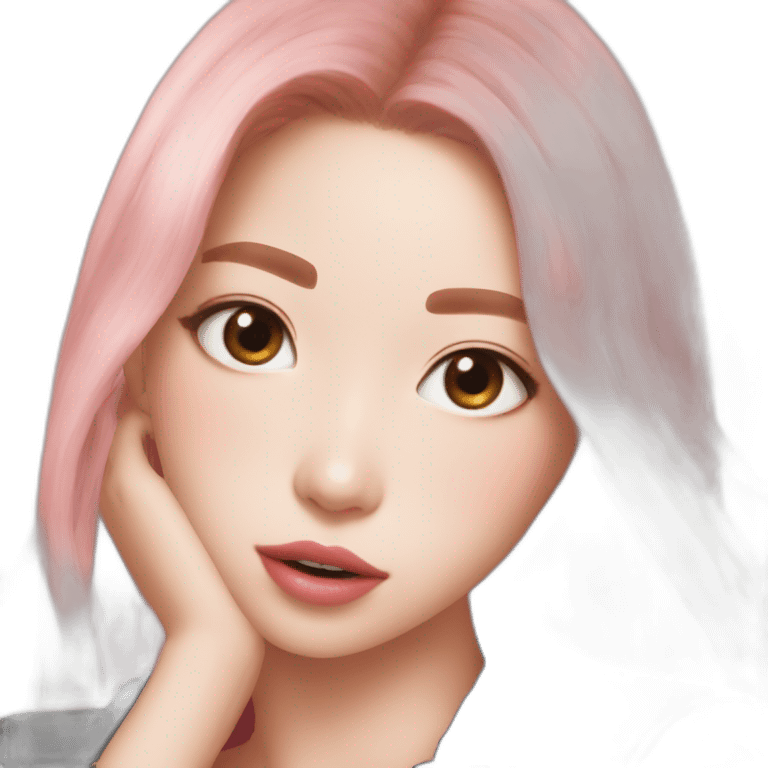 Rosé blackpink emoji