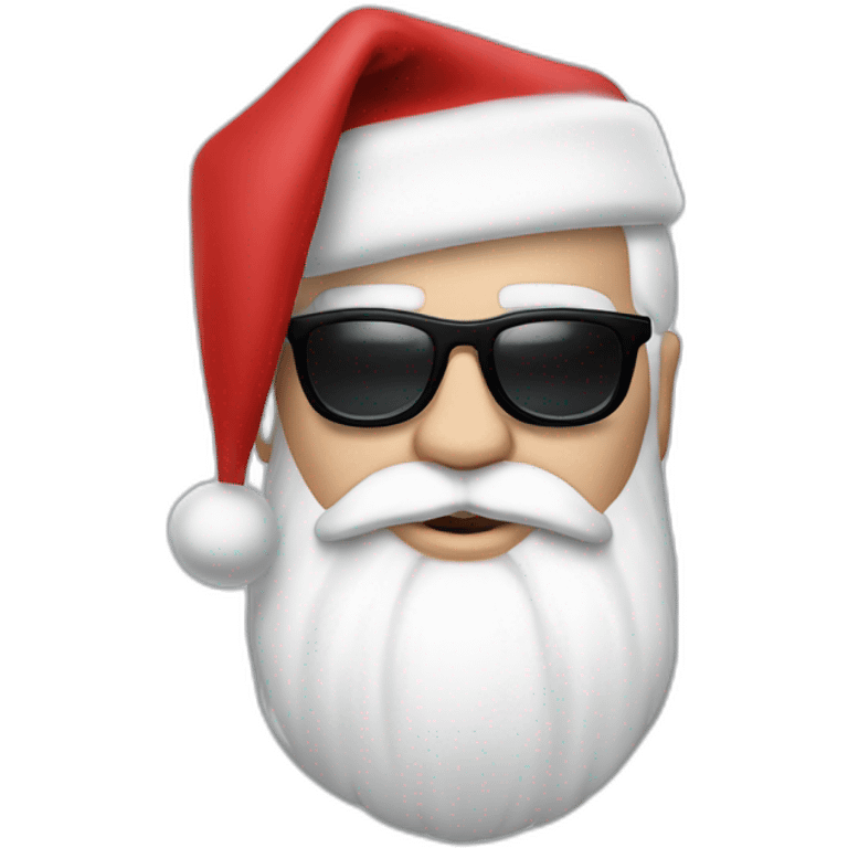 Karl-lagerfeld-santa emoji