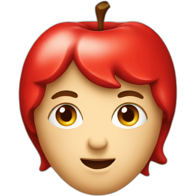 red apple emoji