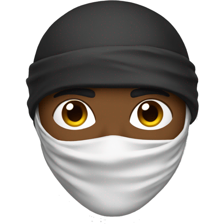 White ninja emoji