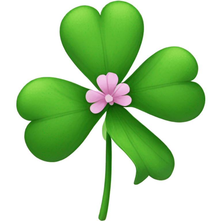 clover flower emoji