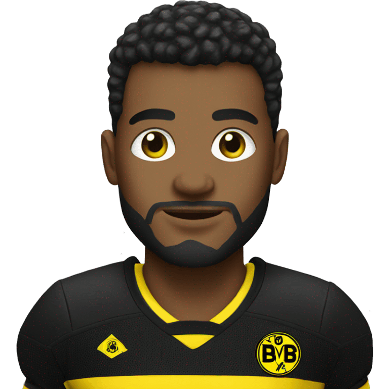 Football player with BVB jersey emoji