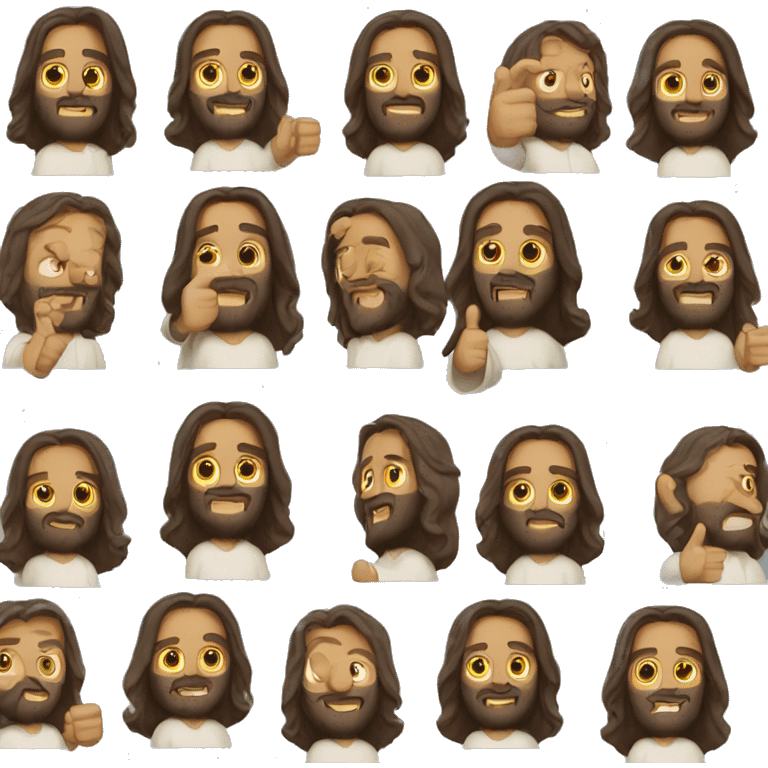 jesus gives thumbs emoji