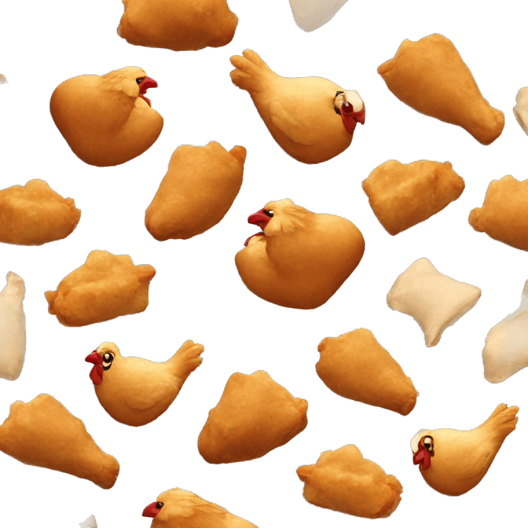 Eating Chicken  emoji