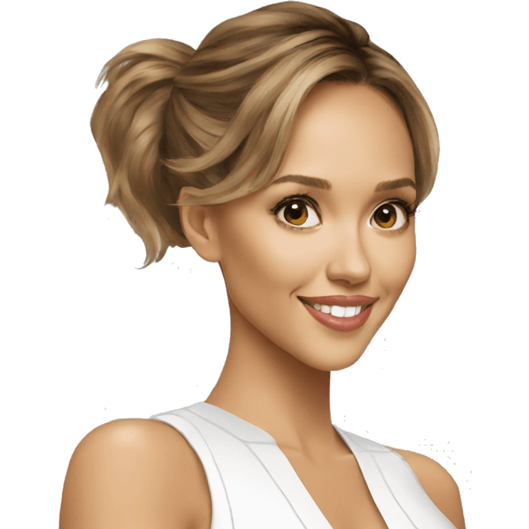 Jessica Alba emoji