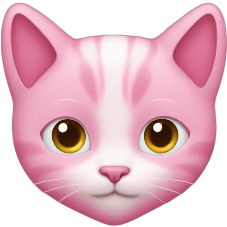 pink cat heart emoji