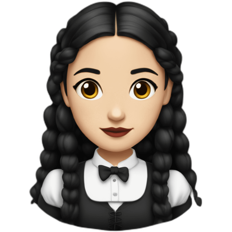 Jena Ortega As Wednesday Adams emoji