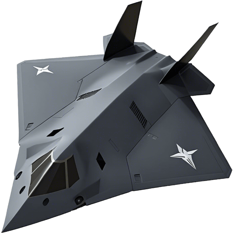 F-117 Nighthawk - Lockheed Martin (Stealth Grey) emoji