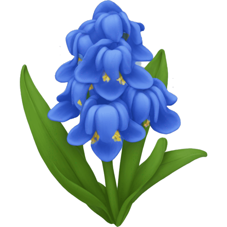 Blue bonnet bouquet  emoji