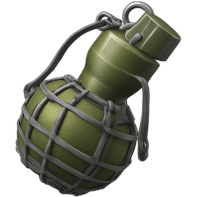 A realistic MK2 grenade. emoji