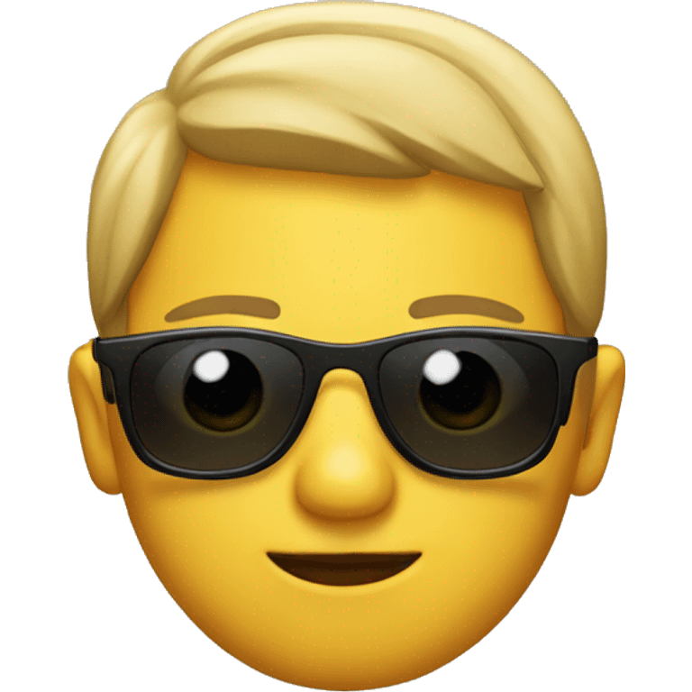 Peepee wearing sunglasses emoji