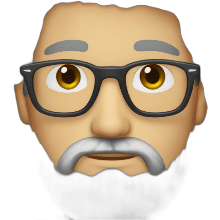 hoary-man-confident-persol-beard emoji