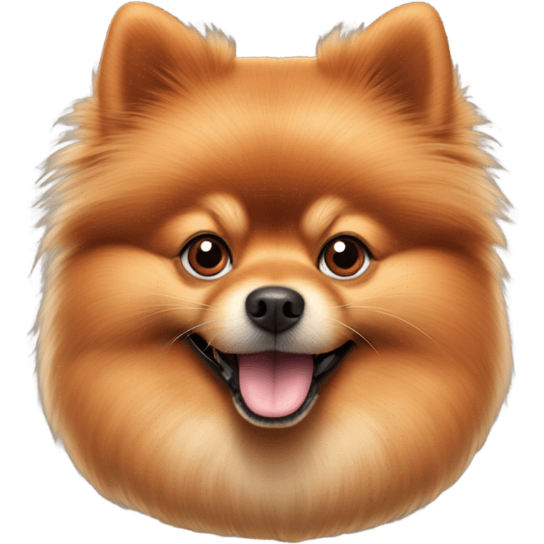 red Pomeranian Spitz emoji