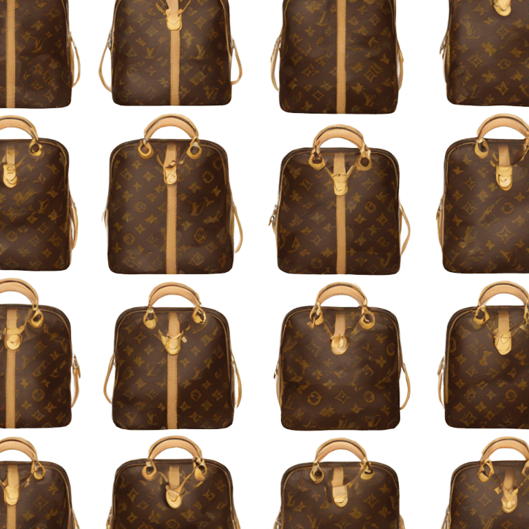 Louis Vuitton cosmetic bag  emoji