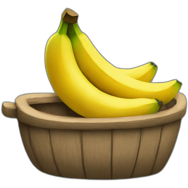 Manger une banane emoji