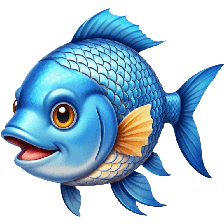 fish with grills emoji