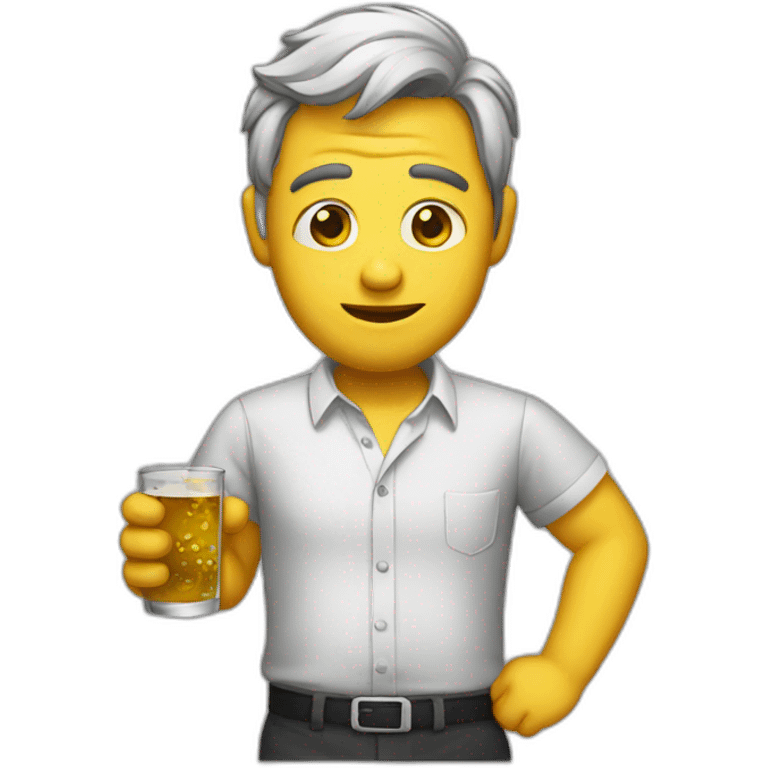 drunk developper emoji