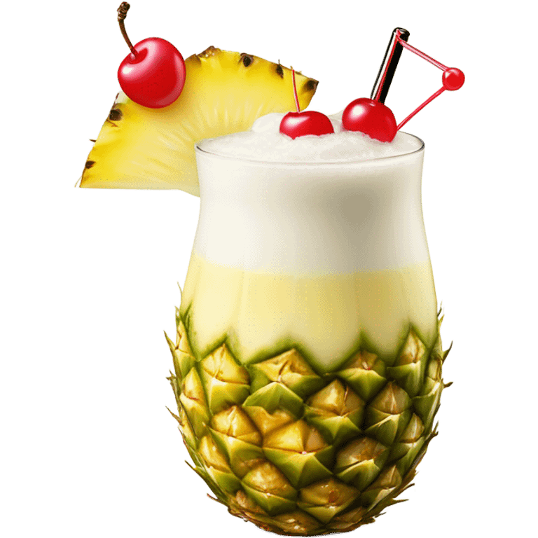 A Pina colada  emoji