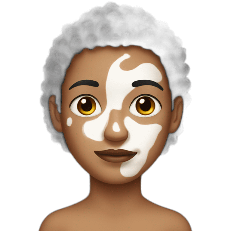 vitiligo emoji