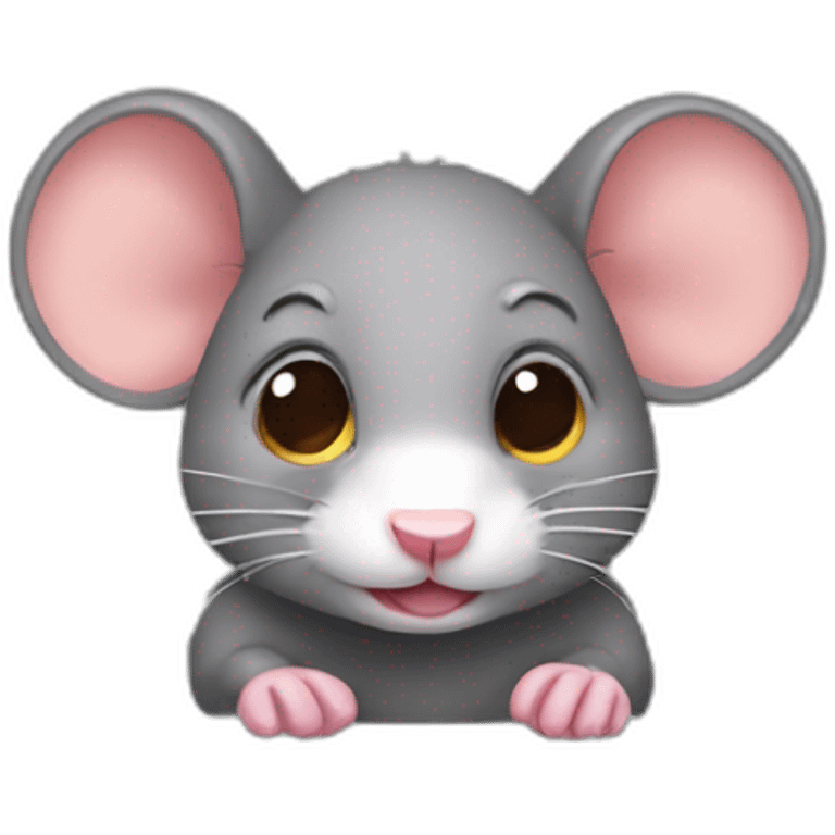 Cute rat emoji