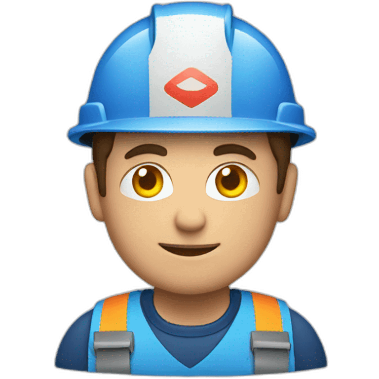 a person work safety emoji