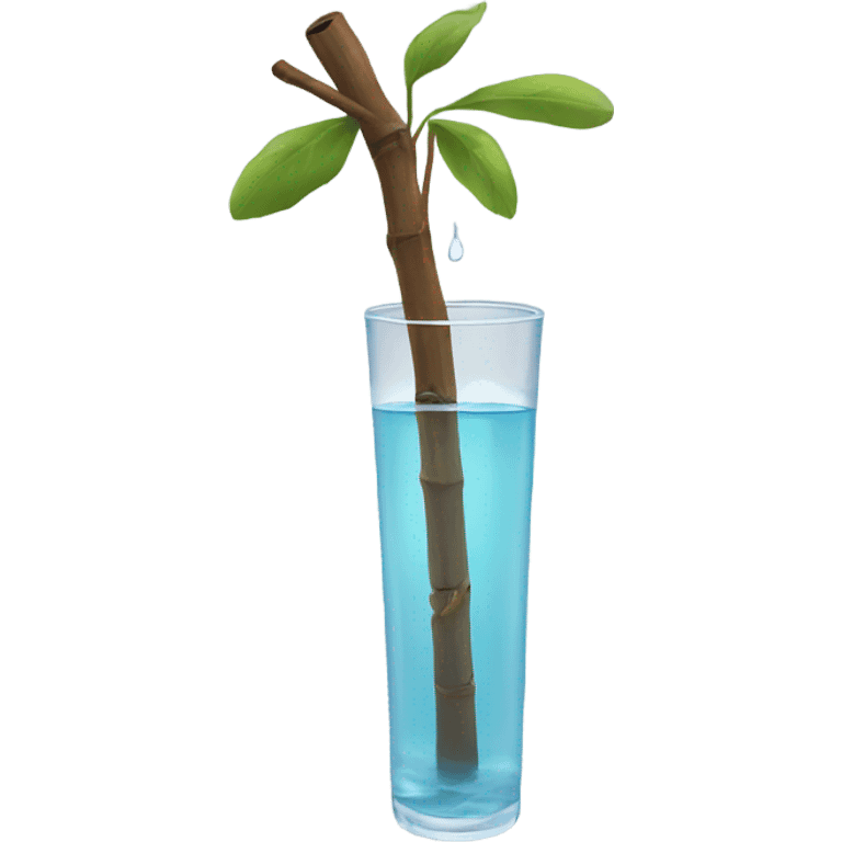 Stick water emoji