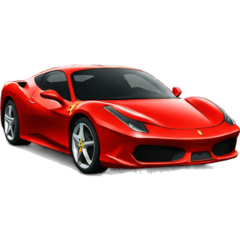 red ferrari emoji