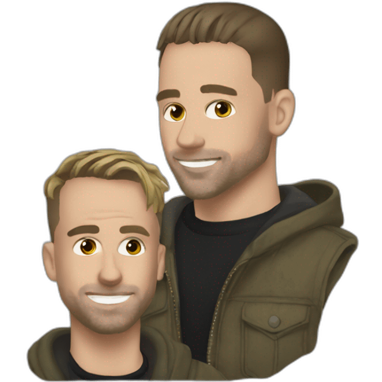 Travis Scott and squeezie emoji