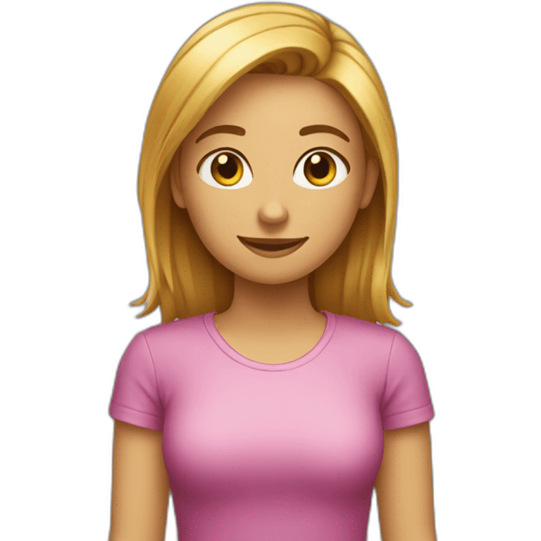 Chat sur une épaule de fille emoji