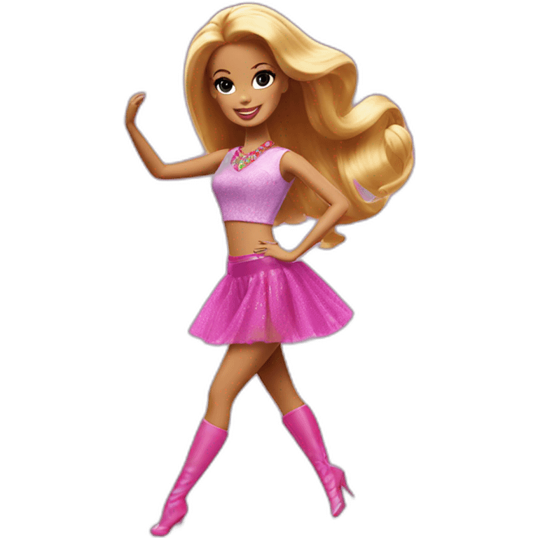 barbie qui dance emoji