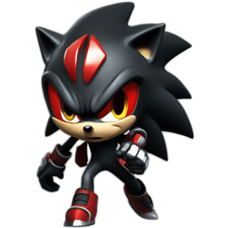 shadow the hedgehog 3d emoji