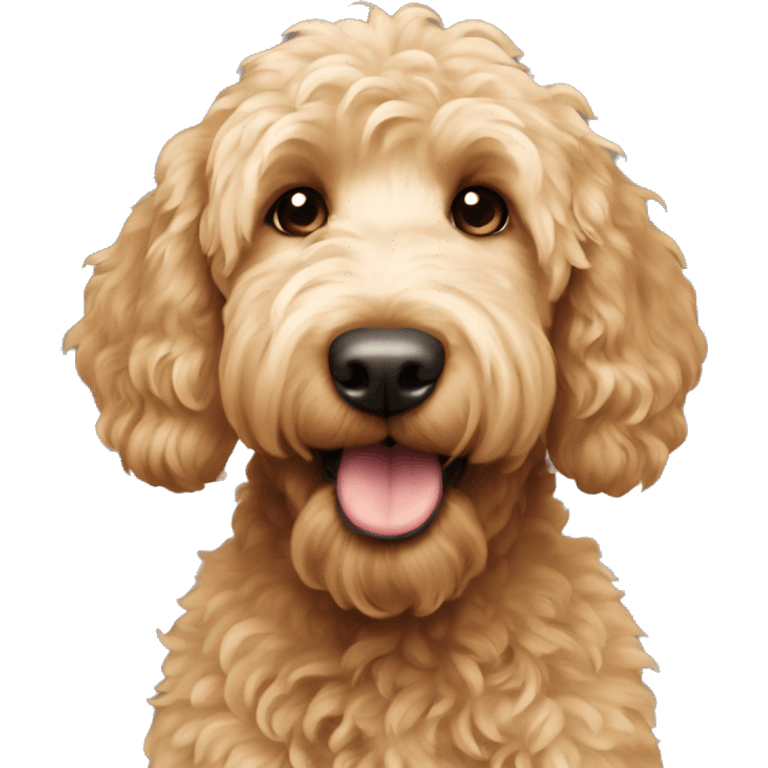 Goldendoodle  emoji