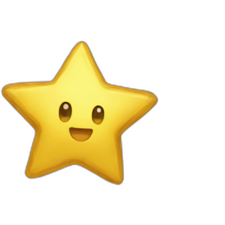 golden star kirby emoji