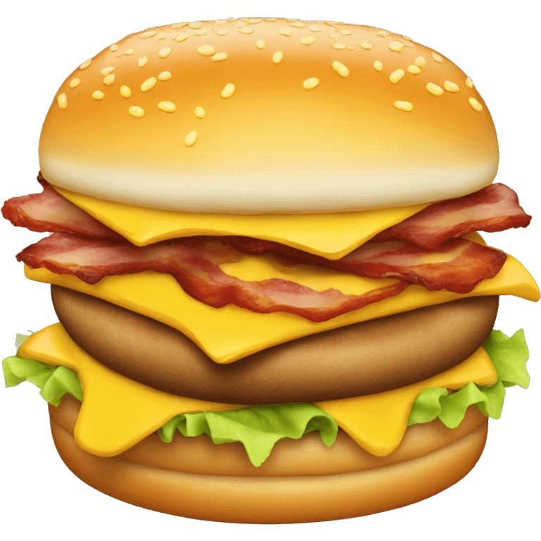 Bacon Cheeseburger emoji