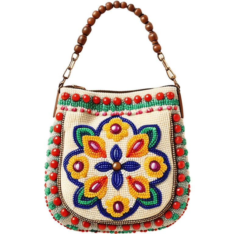 Anthropologie Fiona beaded bag  emoji