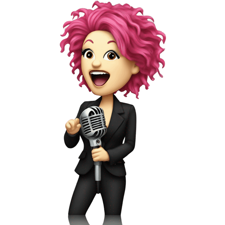 Cyndi Lauper time after time emoji