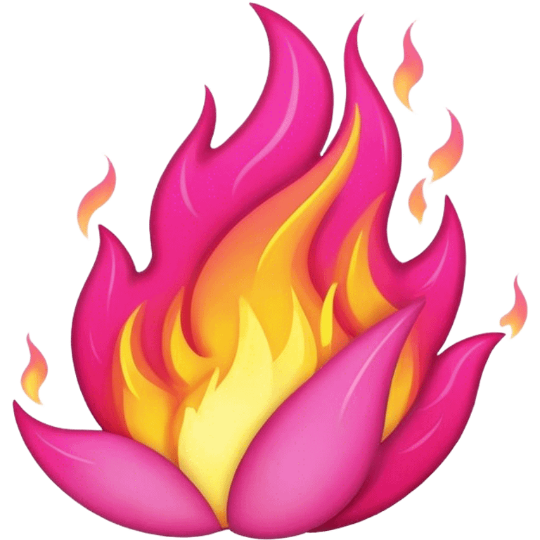 pink fire emoji