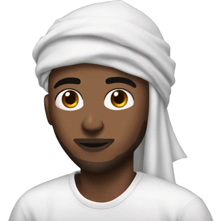 Nezy rapper with Muslim skin colour 4hqnd sign emoji