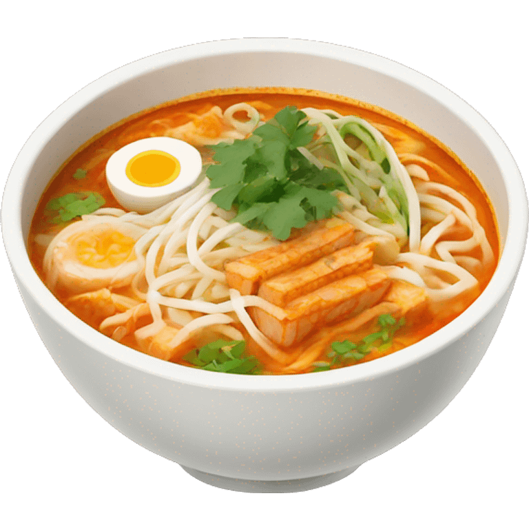 a bowl of laksa emoji