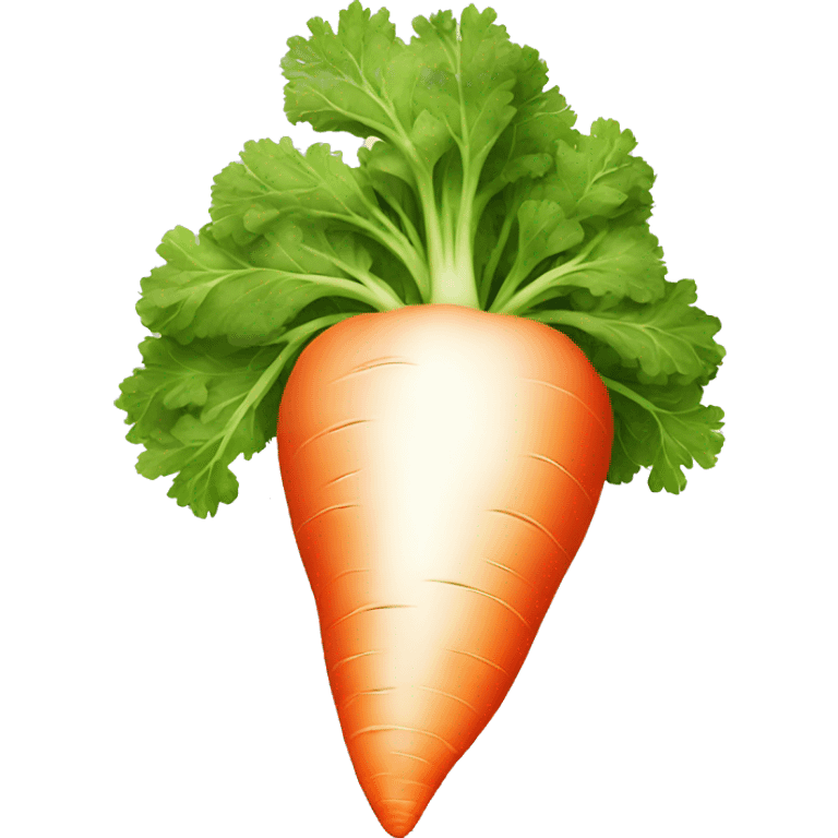 red radioactive carrot emoji