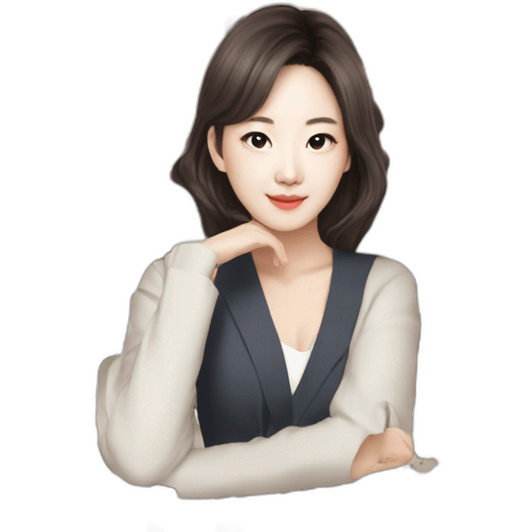 seo hyun jin emoji